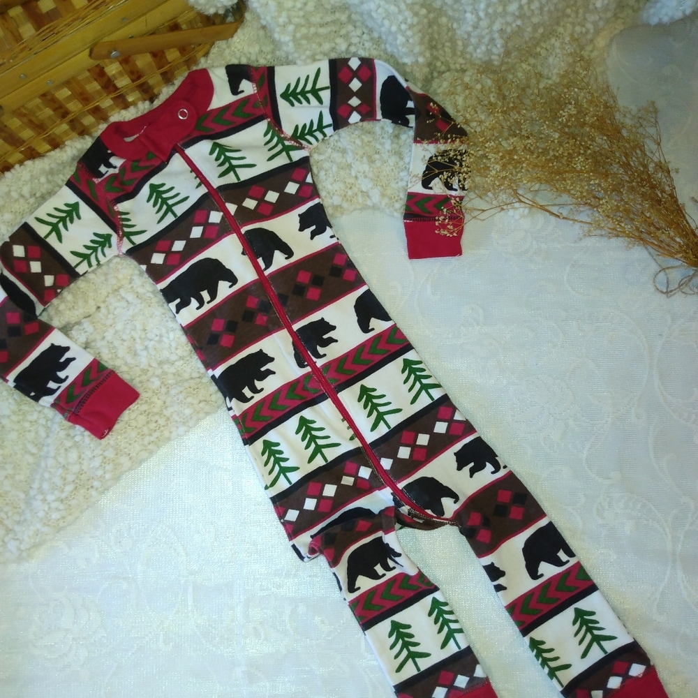 Bear Essentials Kids Pajama Set - Picture 3 of 5